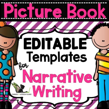 Preview of Personal Narrative Writing - Graphic Organizers and Editable Templates