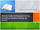 Personal Narrative Writing Lessons (Common Core aligned)