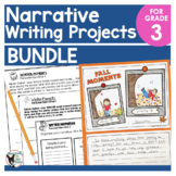 Personal Narrative Writing Project Bundle for 3rd Grade