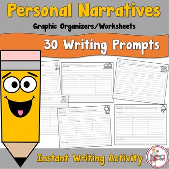 Preview of Personal Narrative Writing Prompts