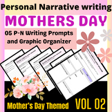 Mothers Day Crafts Personal Narrative Writing Prompts with