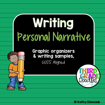 Preview of Personal Narrative Writing Resources & Posters BUNDLE - CCSS Aligned