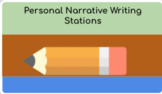 Personal Narrative Writing Stations