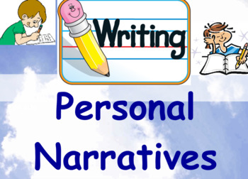 Preview of Personal Narrative Writing Unit Flipchart