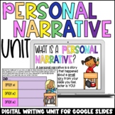 Personal Narrative Writing Unit | Step-by-Step | Digital G