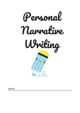 Personal Narrative writing booklet