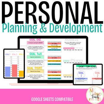 Preview of Personal Planning & Development Tracker (Journaling,Budgeting, Self-Care & more)