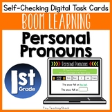 Personal Pronoun Boom Cards | Distance Learning
