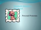 Personal Pronouns Practice German