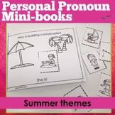 Personal Pronouns Speech Therapy Readers | Pronouns He She