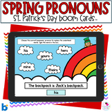 Pronouns - Grammar - St. Patrick's Day - BOOM Cards™