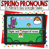 Pronouns - Grammar - St. Patrick's Day - Google Slides™