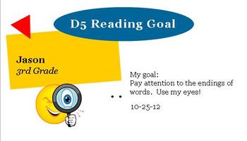 Preview of Personal Reading Goal