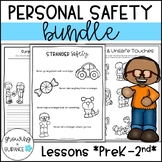 Personal Safety Lessons Bundle: K-2nd