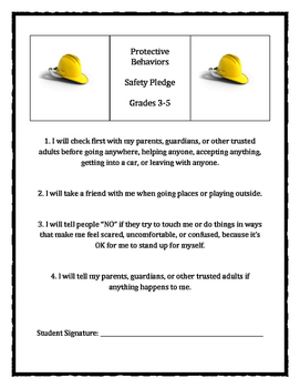 Kids Pledge of Safety - PrepareCenter