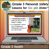 Personal Safety for Google Slides™ (Grade 5 Health Ontario)