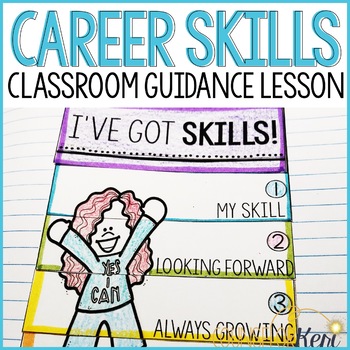 Preview of Career Classroom Guidance Lesson: Career Skills Activity for School Counseling