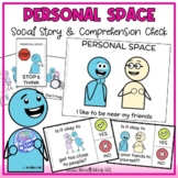 Personal Space - A Social Story, Activities & Visuals for 