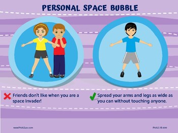 Preview of Personal Space Bubble Poster by PAALS