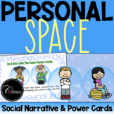 Personal Space Social Narrative / Power Cards / Superhero Theme