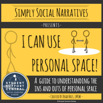 Preview of Personal Space Social Story