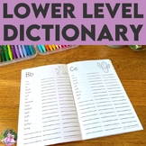 Personal Spelling Dictionary - Printable Student Sight Wor