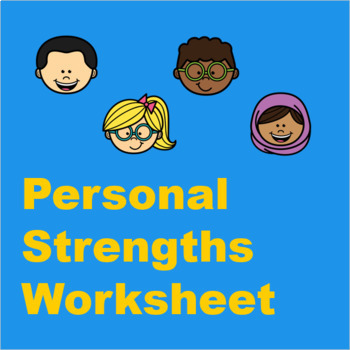 Preview of Personal Strengths Worksheet