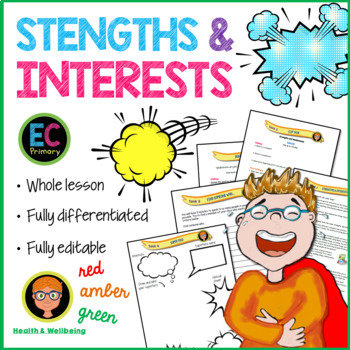 Preview of Personal Strengths and Interests
