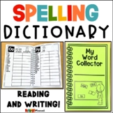 Personal Student Dictionary - Spelling Dictionary - Printable - Word Collector