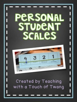 Preview of Personal Student Scales