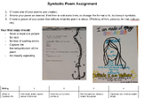 Personal Symbolism- Poems and Poster