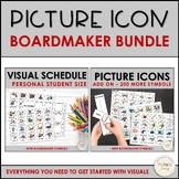 Editable Visual Schedule Icons (Boardmaker Symbols) by Michelle Jung