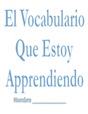 Free Personal Vocab. Book for Spanish Speakers