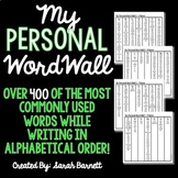 Personal Word Wall