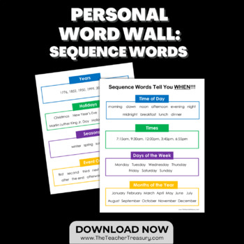 sequence words