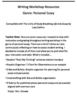 writers workshop persuasive essay