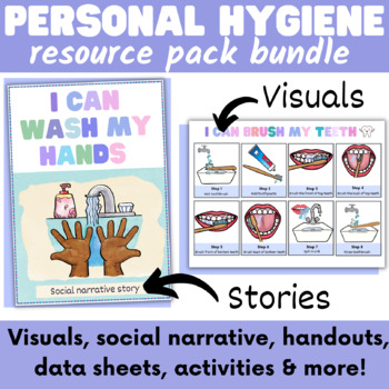 Preview of Personal hygiene toolkit - teeth brushing, face washing, hair brushing and more!