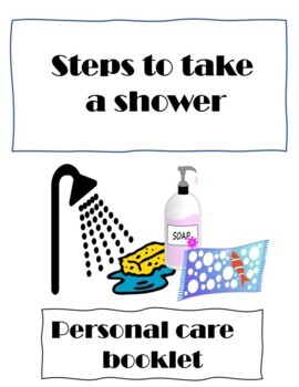 Preview of Personal hygiene taking shower lifeskills pack