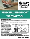 Report Card Comments - Personalised Report Writing Tool