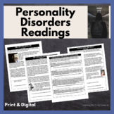 Personality Disorders Readings & Case Studies: Print and Digital