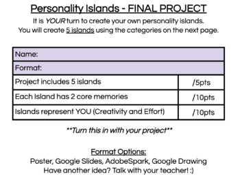 Preview of Personality Islands - Inside Out