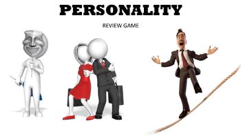 Preview of Personality PowerPoint Review Game for Psychology
