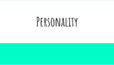 Personality - Psychology Google Slides/Power Point Notes