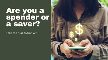 Preview of Personality Quiz: Are You a Spender or a Saver?