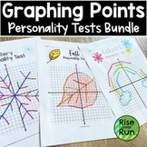Coordinate Graph Pictures Pack of Personality Tests