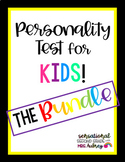 Personality Test for Kids- THE BUNDLE with test and discus