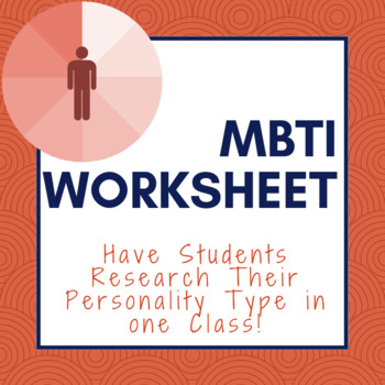Preview of Personality Worksheet & Presentation
