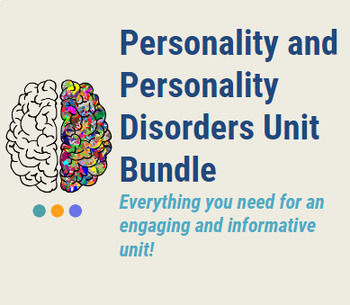 Preview of Personality and Personality Disorders Unit Bundle (Slides, Guides, and More)