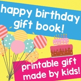 Personalized Birthday Gift Book: Kids Handmade Gift for a 