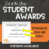 Personalized End-of-the-Year Student Awards